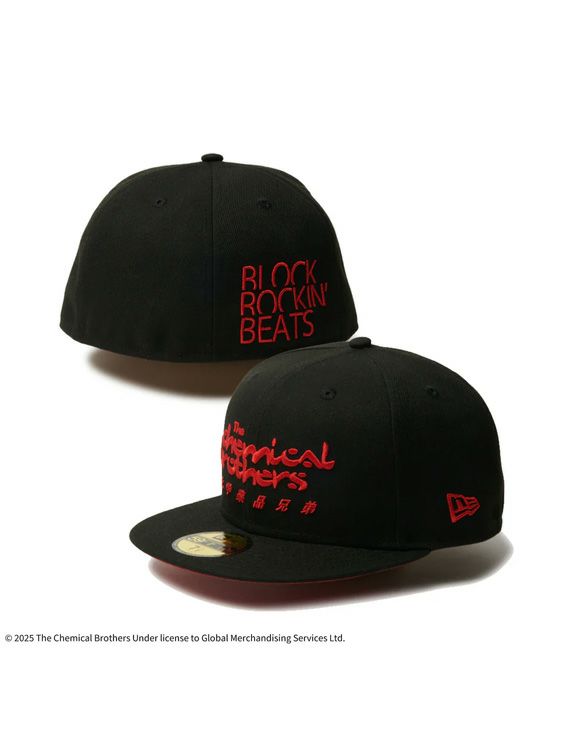 NEWERA/ニューエラ/59FIFTY The Chemical Brothers Block Rockin' Beats/BLACK/ブラック
