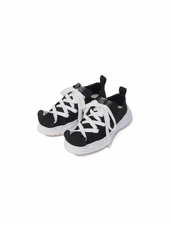beauty beast/ビューティービースト/ROLL-TONGUE STAINING SHOES Maison MIHARA YASUHIRO/BLACK/ブラック