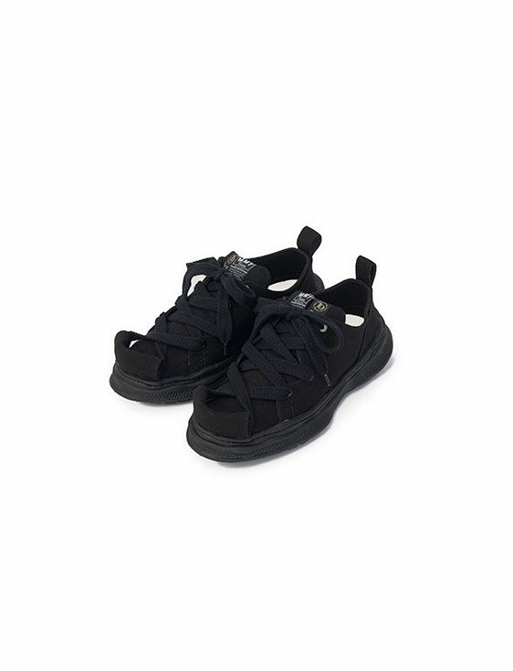 beauty beast/ビューティービースト/ROLL-TONGUE STAINING SHOES Maison MIHARA YASUHIRO/BLACK/ブラック