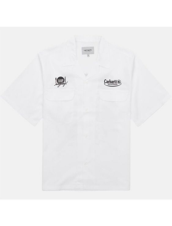 Carhartt WIP/カーハートダブリューアイピー/S/S DELI SHIRT/WHITE/ホワイト