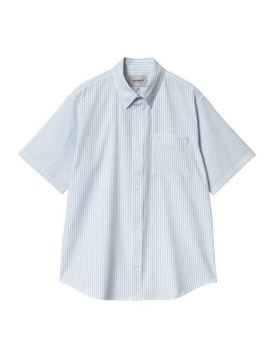Carhartt WIP/カーハートダブリューアイピー/S/S PHELPS SHIRT/SAX/サックスブルー