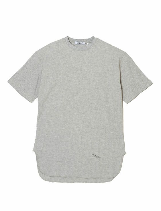MSML/エムエスエムエル/SHORT SLEEVE THERMAL/GRAY/グレー