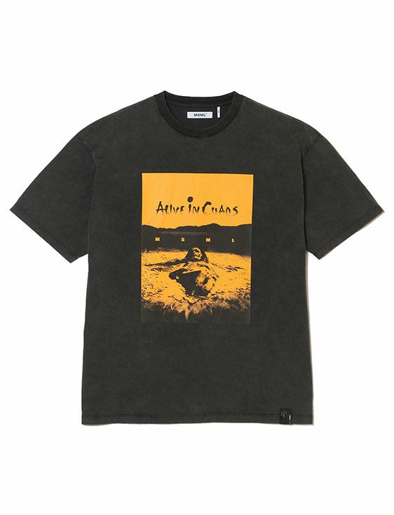 MSML/エムエスエムエル/ALIVE IN CHAOS T SHIRT/BLACK/ブラック