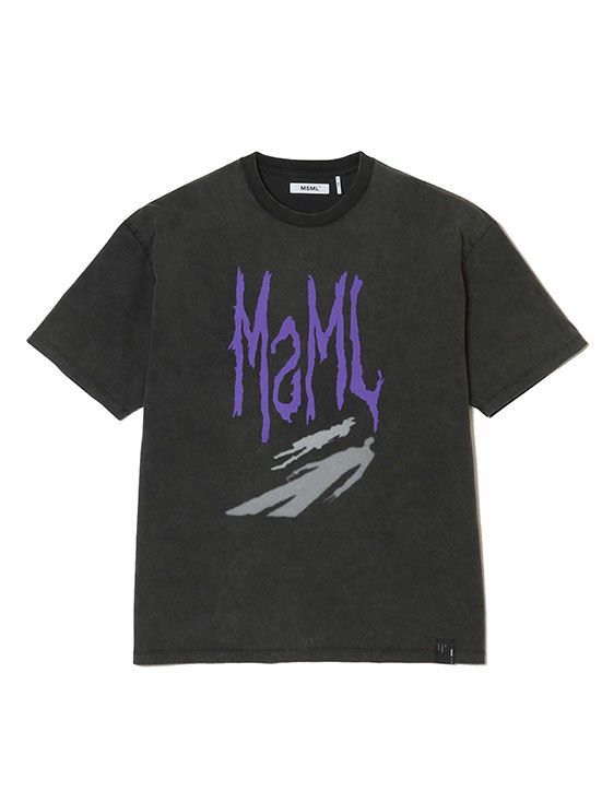 MSML/エムエスエムエル/BLIND T SHIRT/BLACK/ブラック