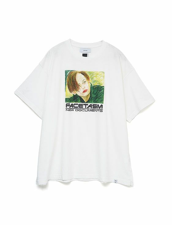 FACETASM/ファセッタズム/MOVIE BIG TEE 2/WHITE/ホワイト