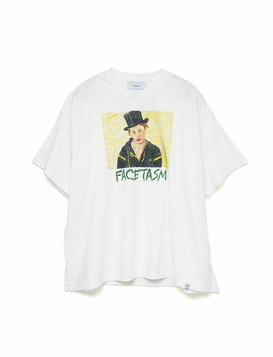 FACETASM/ファセッタズム/MV BIG TEE/WHITE/ホワイト
