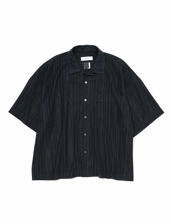 FACETASM/ファセッタズム/MESH CROPPED SHIRT/KHAKI/カーキ