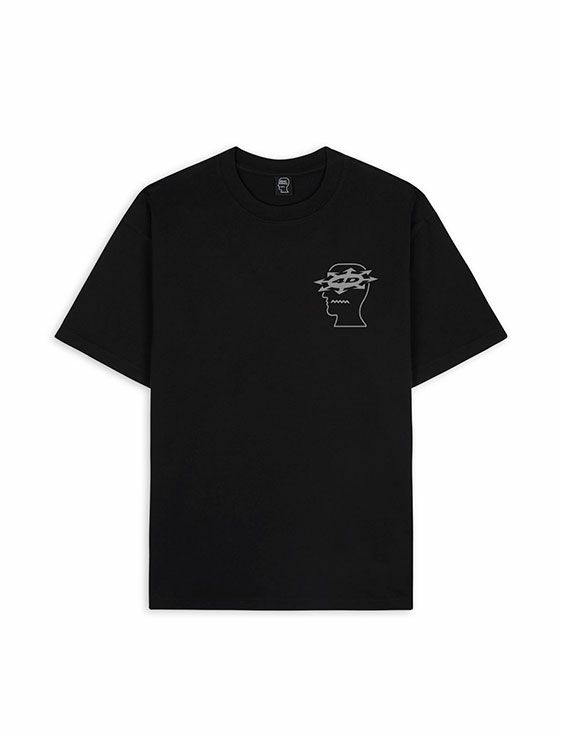 BRAINDEAD/ブレインデッド/NEURO FREE ASSOCIATION T-SHIRT/BLACK/ブラック