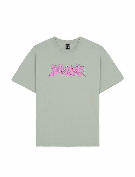 BRAINDEAD/ブレインデッド/SKRAM T-SHIRT/GRAY/グレー