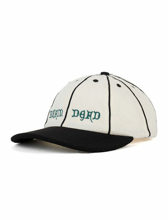 BRAINDEAD/ブレインデッド/WOOL FLANNEL 8 PANEL HAT/WHITE/ホワイト