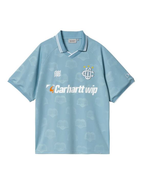Carhartt WIP/カーハートダブリューアイピー/S/S HARTT’S FOOTBALL T-SHIRT/SAXBLUE/サックスブルー