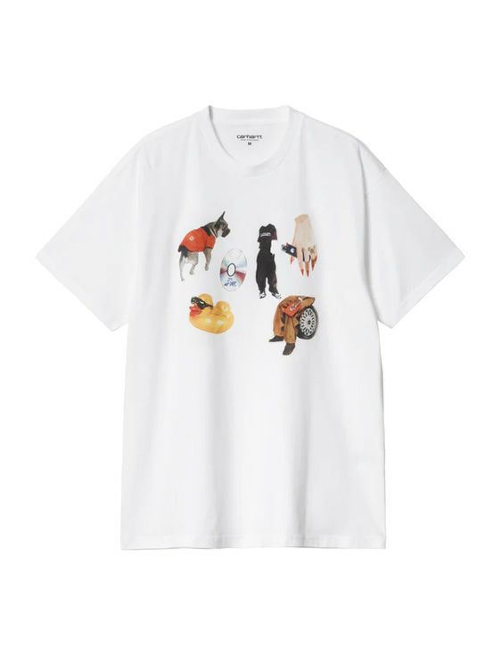 Carhartt WIP/カーハートダブリューアイピー/S/S JACOB ROCHESTER T-SHIRT/WHITE/ホワイト
