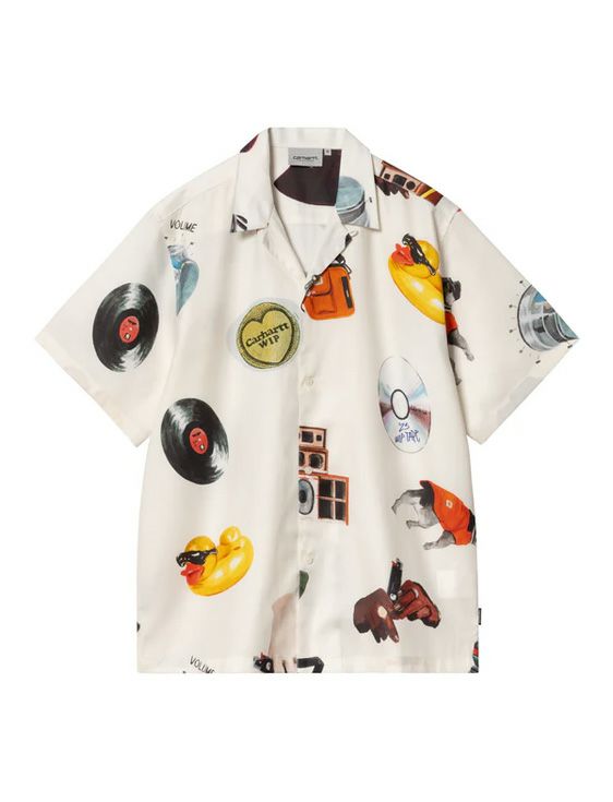 Carhartt WIP/カーハートダブリューアイピー/S/S JACOB ROCHESTER SHIRT/WIHTE/ホワイト