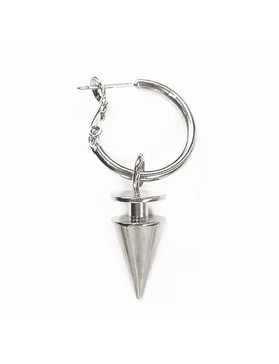 IN GOLD WE TRUST/インゴールドウィートラスト/CRE SPIKE CREOL EARRING SILVER/SILVER/シルバー