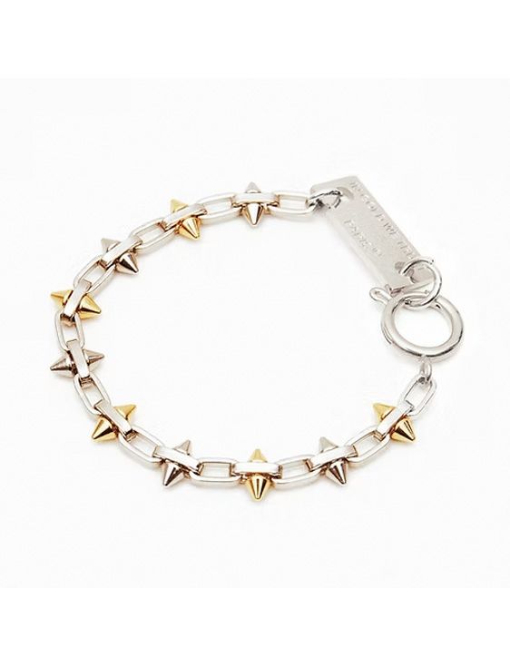 IN GOLD WE TRUST/インゴールドウィートラスト/THIN THIN SPIKE BRACELET SILVER/SILVER/シルバー