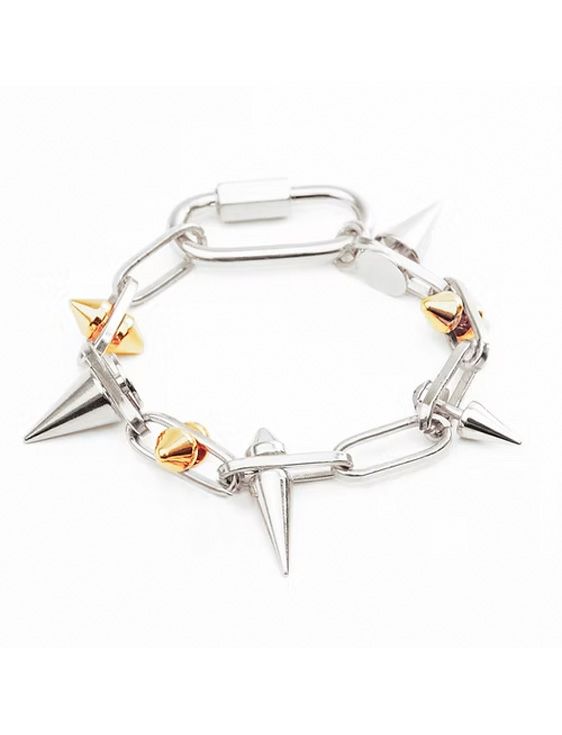 IN GOLD WE TRUST/インゴールドウィートラスト/BOLD SPIKE BRACELET SILVER/SILVER/シルバー