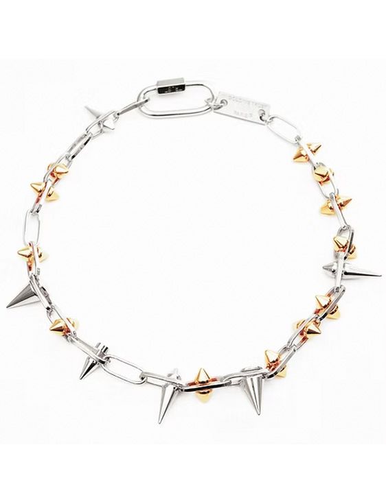 IN GOLD WE TRUST/インゴールドウィートラスト/BOLD SPIKE NECKLACE SILVER/SILVER/シルバー