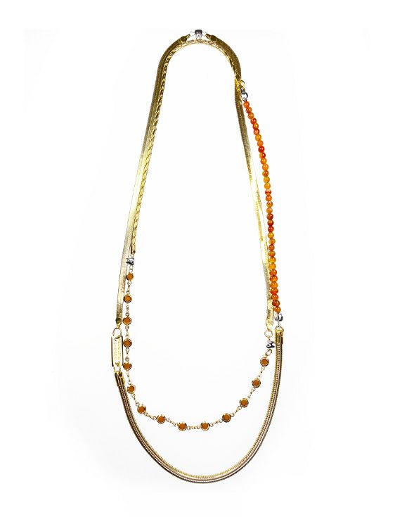 IN GOLD WE TRUST/インゴールドウィートラスト/MULTIRAW BRACELET / NECKLACE GOLD/GOLD/ゴールド