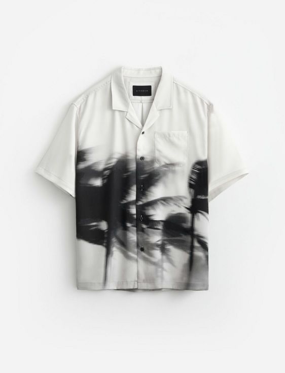 STAMPD/スタンプド/Palmsin Motion Camp Collar/GRAY/グレー