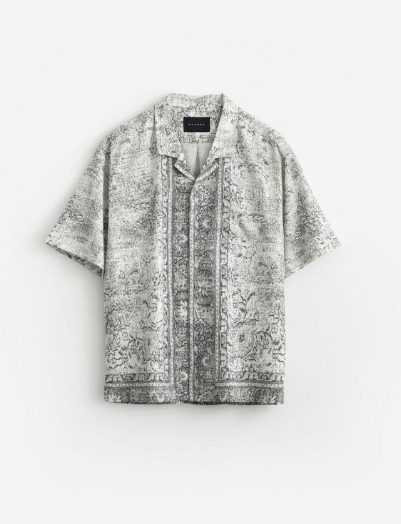 STAMPD/スタンプド/SS25 Rug Camp CollarV3/GRAY/グレー