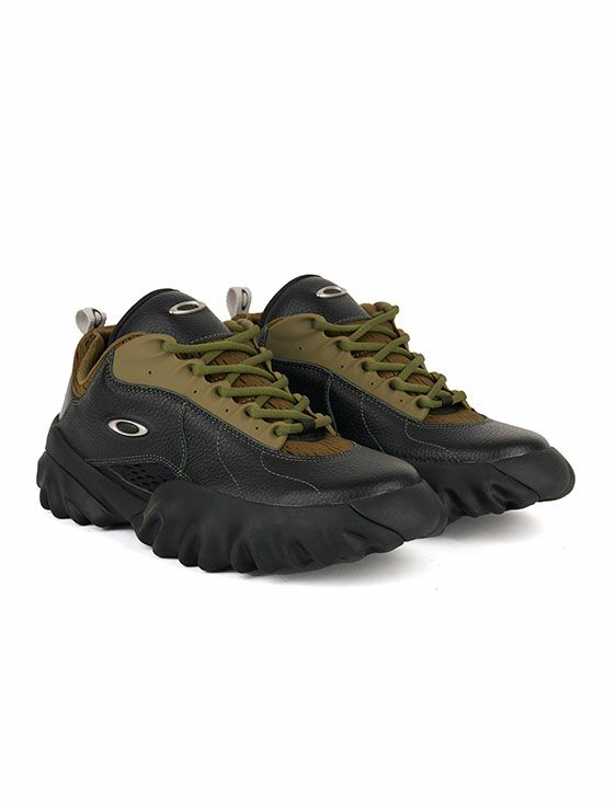 BRAIN DEAD/ブレインデッド/OAKLEY FACTORY TEAM FULL GRAIN LEATHER CHOP SAW BLACK OLIVE/ブラック