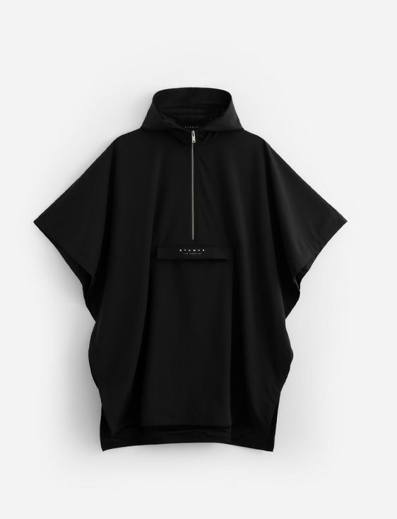 STAMPD/スタンプド/Hooded Poncho/BLACK/ブラック
