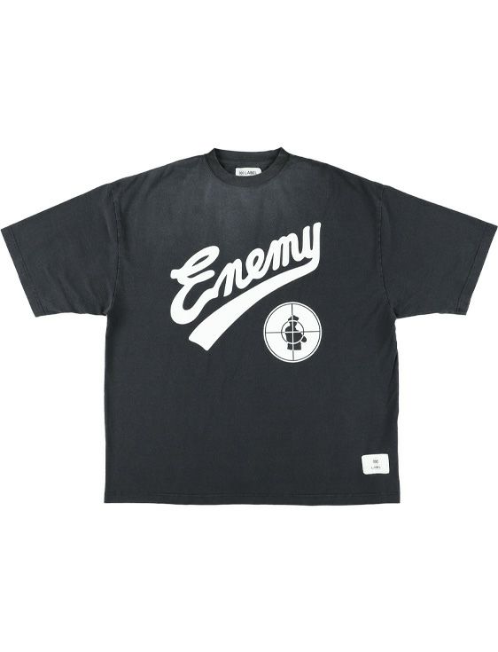 MA LABEL BY MAISON SPECIAL/エムエーレーベルバイメゾンスペシャル/PUBLIC ENEMY Prime-Over S/S Tshirt #3/BLACK/ブラック