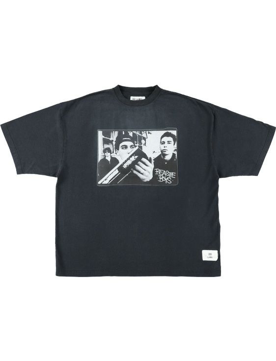 MA LABEL BY MAISON SPECIAL/エムエーレーベルバイメゾンスペシャル/BEASTIE BOYS Prime-Over S/S Tshirt #2/BLACK/ブラック