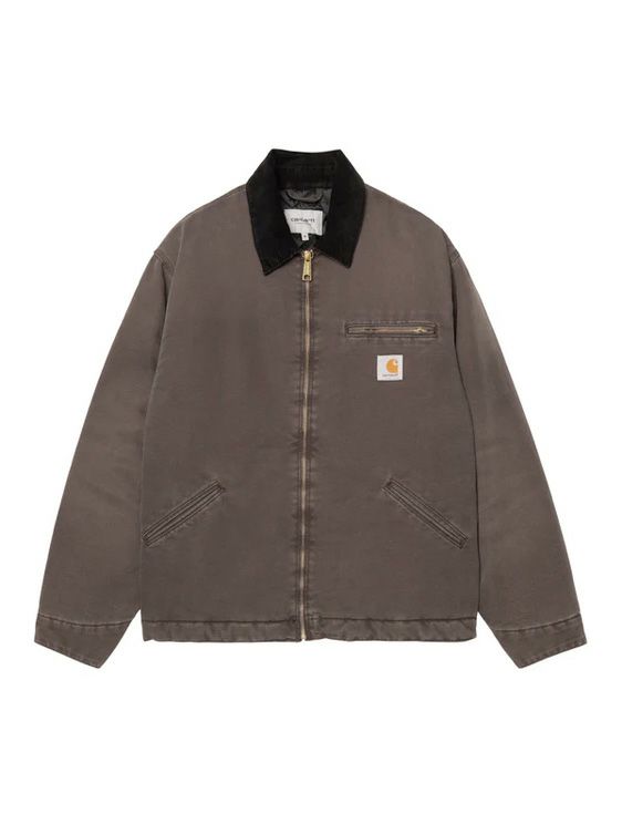 Carhartt WIP/カーハートダブリューアイピー/OG DETROIT JACKET Tobacco/Blackstone canvas/BROWN/ブラウン