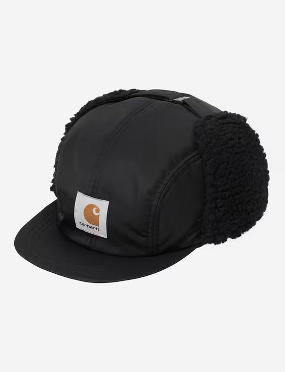 Carhartt WIP カーハートダブリューアイピー /OLTERA EAR GUARD CAP Black / BLACK ブラック / 帽子 